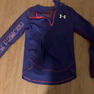 Purple under armor jacket